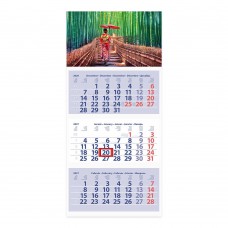 Club Medium 3 tömbös 3 hónapos speditőrnaptár Hangulat 35x75,5 cm \SP-3MECU-HA\